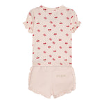 Guess Completo 2 Pezzi T-Shirt-Short Tinta Unita per Neonata A5GG03K6YW4 ROSA GUESS 
