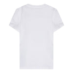 Guess T-Shirt Girocollo Tinta Unita con Logo per Neonata A5RI03K6YW4XX BIANCO GUESS 