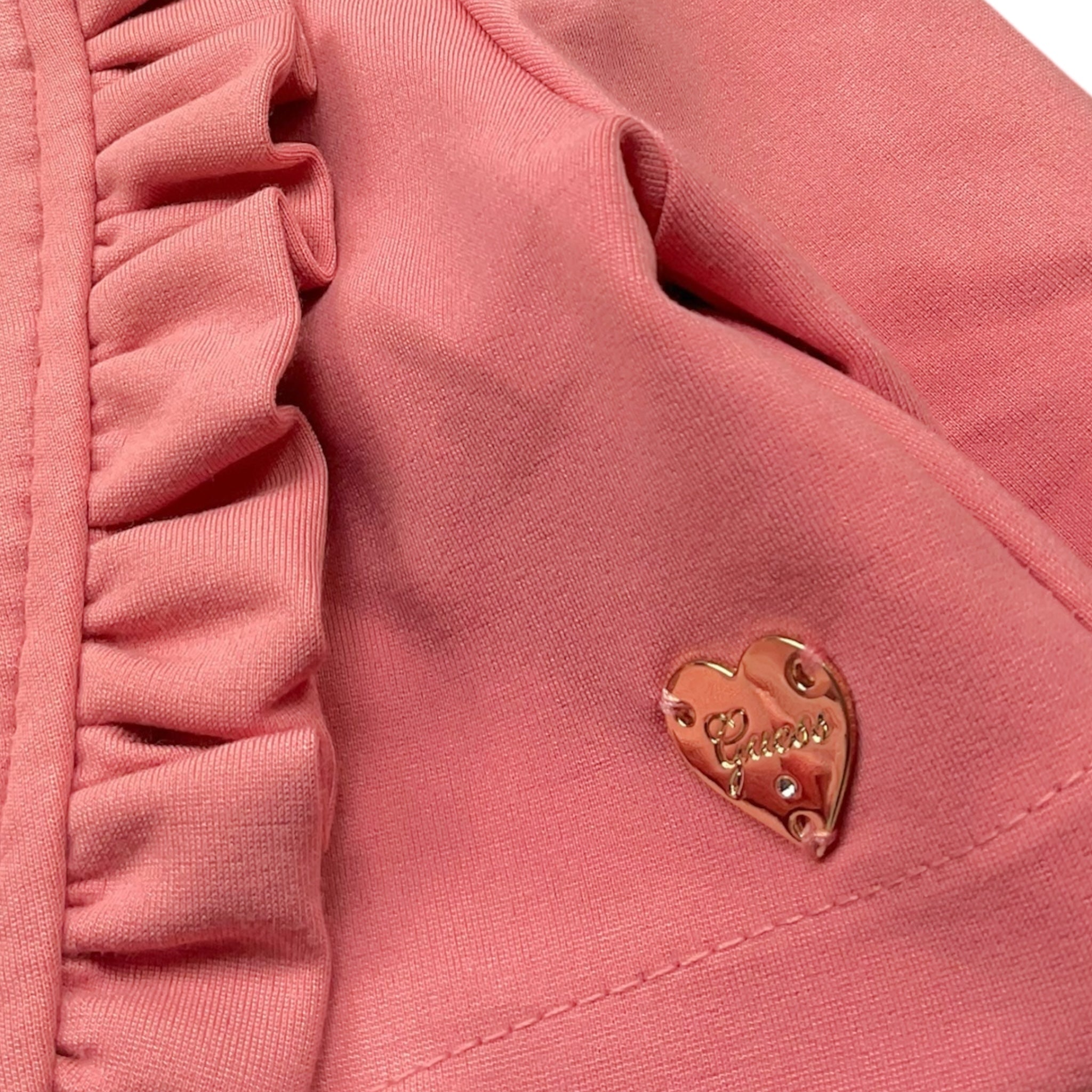Guess Coprispalle Tinta Unita con Rouches per Neonata A5RN00KAUH0 ROSA GUESS 