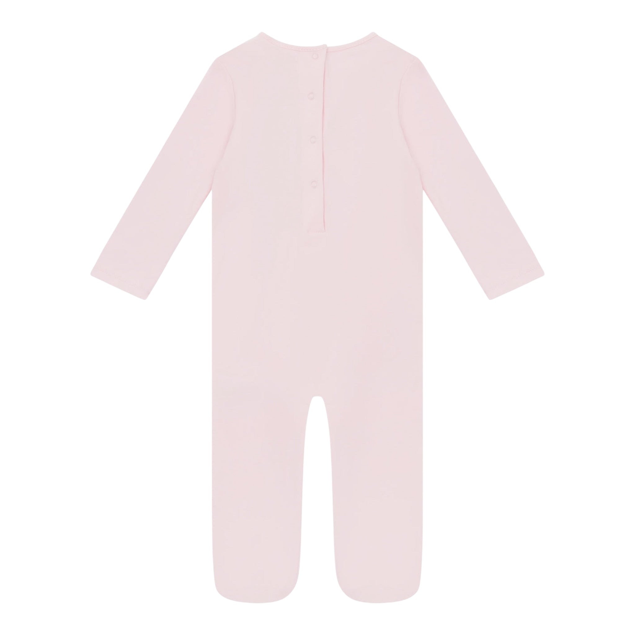 Guess Tutina Tinta Unita con Stampa per Neonata H2YW00KA6W3 ROSA CIPRIA GUESS 