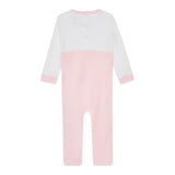 Guess Tutina Tinta Unita con Stampa per Neonata H2YW05KA6W3 ROSA GUESS 