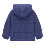 Guess Giubbino Tinta Unita con Cappuccio per Neonato H4BT03WCFM0 BLU GUESS 