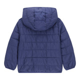 Guess Giubbino Tinta Unita con Cappuccio per Neonato H4BT03WCFM0 BLU GUESS 