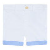 Guess Bermuda Tinta Unita con Elastico In Vita per Neonato I2RD00WEHD0 BIANCO GUESS 