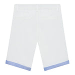 Guess Bermuda Tinta Unita con Elastico In Vita per Neonato I2RD00WEHD0X BIANCO GUESS 
