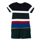 Guess Completo 2 Pezzi T-Shirt -Bermuda per Neonato I4RG07KC334 VERDE GUESS 