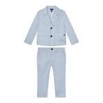 Guess Completo 2 Pezzi Giacca-Pantalone per Neonato I4RG26WFZ90N AZZURRO GUESS 