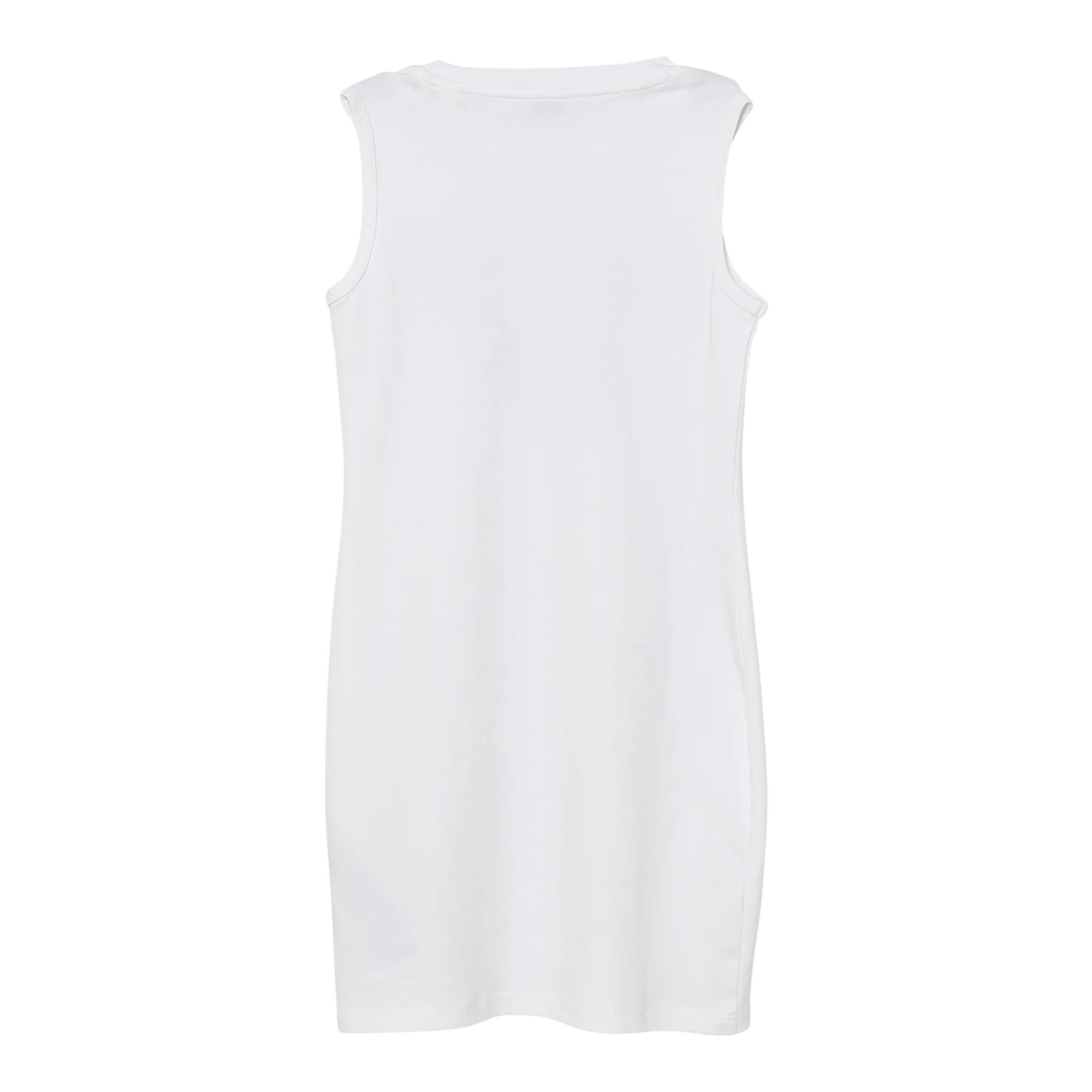 Guess Abito Mezza Manica Tinta Unita con Logo per Bambina J4RK38KA6W4 BIANCO GUESS 