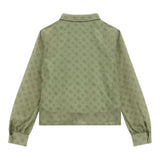Guess Camicia Manica Lunga Tinta Unita  per Neonata J4YH01WA2T0 VERDE GUESS 