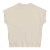Guess Maglia Mezza Manica Tinta Unita con Trafori per Bambina J4YR07Z37L1 PANNA GUESS 