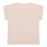 Guess T-Shirt Girocollo Tinta Unita con Stampa per Bambina J5GI14K6YW4 ROSA GUESS 