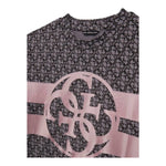 Guess T-Shirt Girocollo Tinta Unita con Stampa per Bambina J5RI04K6YW4 GRIGIO GUESS 