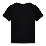 Guess T-Shirt Girocollo Tinta Unita con Paillettes per Bambina J5RI19KAPO0 NERO GUESS 