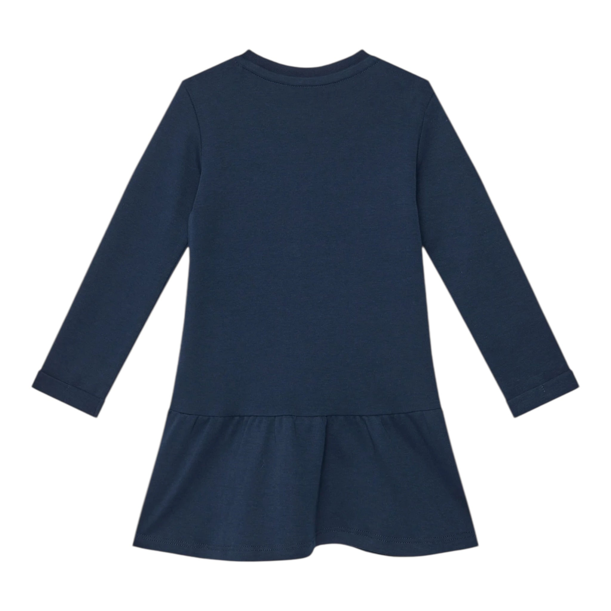 Guess Abito Manica Lunga Tinta Unita con Stampa per Bambina K3YK13KA6W4 BLU GUESS 