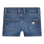 Guess Bermuda Tinta Unita In Denim per Neonato K4RD09D4CA0 BLU GUESS 