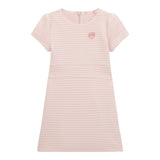 Guess Abito Tinta Unita con Logo per Bambina K4RK12KC3A0 ROSA GUESS 
