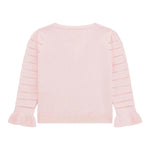 Guess Cardigan Tinta Unita con Trasparenze per Neonata K4RR03Z3CJ0N ROSA GUESS 