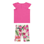 Guess Completo 2 Pezzi Leggins-T-Shirt  per Bambina K5GG02K6YW4 FUXIA GUESS 