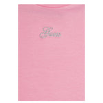 Guess T-Shirt Girocollo Tinta Unita con Logo per Neonata K5GI18K6YW4X ROSA GUESS 