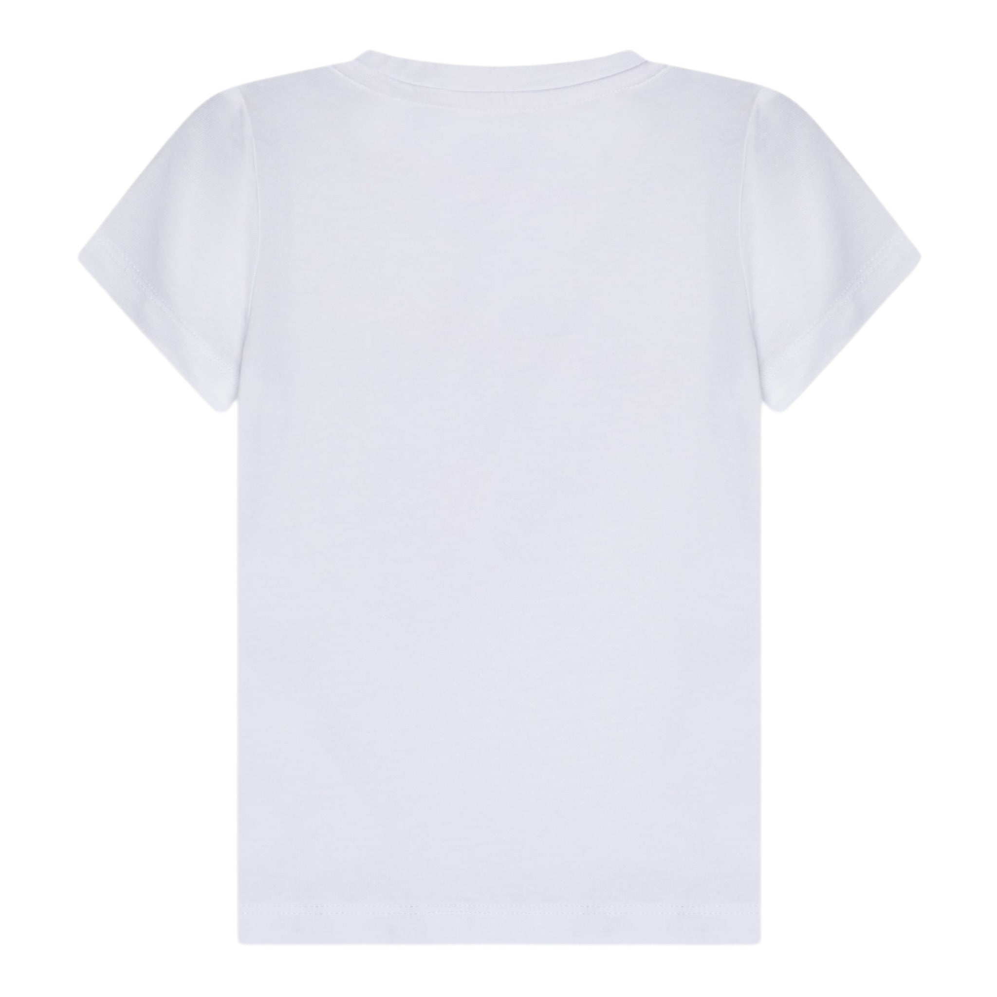 Guess T-Shirt Girocollo Tinta Unita con Logo per Neonata K5RI00K6YW4NXXX BIANCO GUESS 