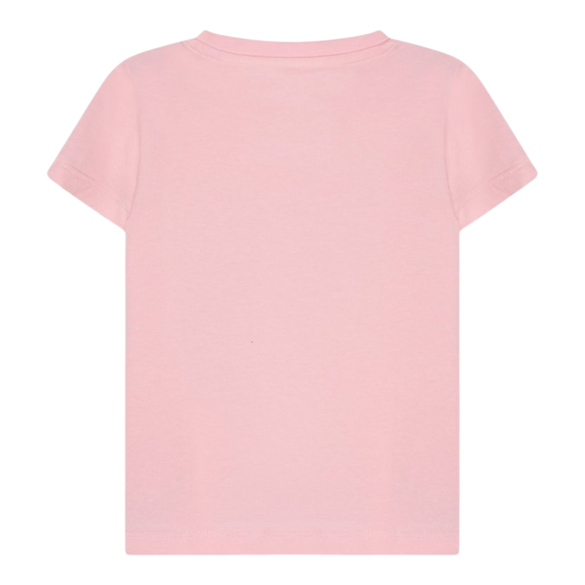 Guess T-Shirt Girocollo Tinta Unita con Logo per Neonata K5RI00K6YW4XX ROSA GUESS 