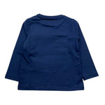 Guess Shirt Girocollo Tinta Unita con Logo per Neonata K5RI04K6YW4 BLU GUESS 