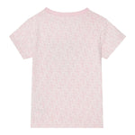 Guess T-Shirt Girocollo Tinta Unita con Stampa per Neonata K5RI15K6YWN ROSA GUESS 
