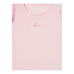 Guess T-Shirt Tinta Unita con Tulle per Bambina K5RI22K6YW4 ROSA GUESS 