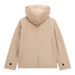 Guess Giacca Tinta Unita con Cappuccio per Bambino L4RL03WFK BEIGE GUESS 