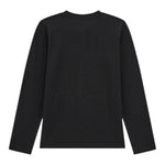 Guess Shirt Girocollo Tinta Unita con Logo per Bambino L5RI03K8HM4 NERO GUESS 