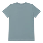 Guess T-Shirt Tinta Unita con Stampa per Bambino L5RI22K8HM4 AZZURRO GUESS 