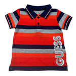 Guess Polo Mez Manica Tricolore per Neonato N1GP05K9MZ0 MULTICOLOR GUESS 