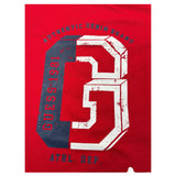 Guess T-Shirt Girocollo Tinta Unita con Stampa per Neonato N1RI15K8HM0 ROSSO GUESS 