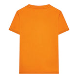 Guess T-Shirt Tinta Unita con Stampa per Neonato N3GI00K8HM0 ARANCIONE GUESS 