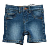 Guess Bermuda Tinta Unita In Denim per Neonato N4RD12D52Z0X BLU GUESS 