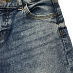 Guess Jeans Tinta Unita con Girovita Regolabile per Bambino N4YA10D52Z0J BLU GUESS 