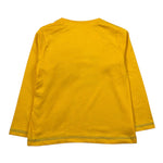Guess Shirt Girocollo Tinta Unita con Logo per Neonato N4YI01K8HM4 GIALLO GUESS 