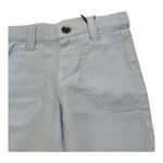 Guess Bermuda Tinta Unita con Girovita Regolabile per Neonato N5GD07WHAR0 AZZURRO GUESS 