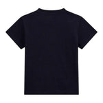Guess T-Shirt Tinta Unita con Stampa per Neonato N5GI00K8HM4N BLU GUESS 