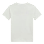 Guess T-Shirt Girocollo Tinta Unita con Stampa per Bambino N5GI04K8HM4X BIANCO GUESS 