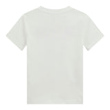 Guess T-Shirt Girocollo Tinta Unita con Stampa per Bambino N5GI04K8HM4X BIANCO GUESS 