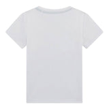 Guess T-Shirt Gircollo Tinta Unita con Stampa per Neonato N5GI16K8HM4 BIANCO GUESS 