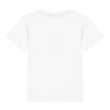 Guess T-Shirt Gircollo Tinta Unita con Stampa per Neonato N5GI16K8HM4X BIANCO GUESS 