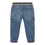 Guess Jeans Tinta Unita con Tasconi per Bambino N5RA02D4GV0 AZZURRO GUESS 