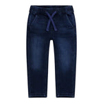 Guess Jeans Tinta Unita con Elastico In Vita per Bambino N5RA05D5FQ0X BLU GUESS 