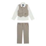 Guess Completo 3 Pezzi Camicia-Pantalone-Papillions per Neonato N5RG03WGTW0 SABBIA GUESS 