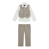 Guess Completo 3 Pezzi Camicia-Pantalone-Papillions per Neonato N5RG03WGTW0 SABBIA GUESS 