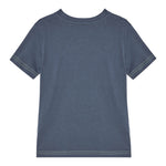 Guess T-Shirt Girocollo Tinta Unita con Stampa per Bambino N5RI15K8HM4JX BLU GUESS 