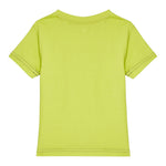 Guess T-Shirt Girocollo Tinta Unita con Stampa per Neonato N5RI15K8HM4X VERDE GUESS 