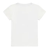 Guess T-Shirt Girocollo Tinta Unita con Stampa per Bambino N5RI19K8HM4 BIANCO GUESS 